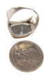 Native American Design Silver Multicolor Ring Size 12-1/2 YS66777