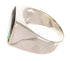 Native American Design Silver Multicolor Ring Size 12-1/2 YS66793