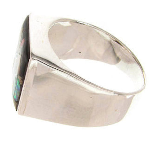 Multicolor Native American Village Design Ring Size 12-1/2 YS66807