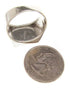 Silver Multicolor Native American Design Ring Size 11-3/4 YS66835