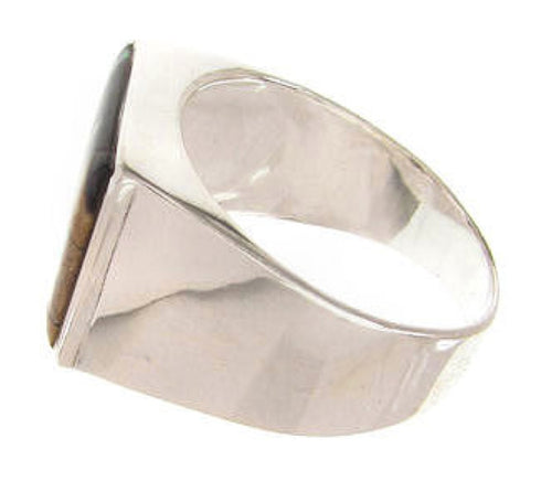 Multicolor Native American Design Jewelry Ring Size 12-3/4 YS66850