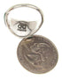 Sterling Silver Multicolor Inlay Southwest Ring Size 7-3/4 CS59586
