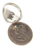 Southwest Sterling Silver Multicolor Ring Size 6 CS59597