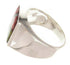 Silver Native American Design Multicolor Ring Size 11-1/2 YS64578