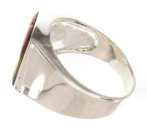 Native American Village Jewelry Multicolor Ring Size 12-1/4 YS64579