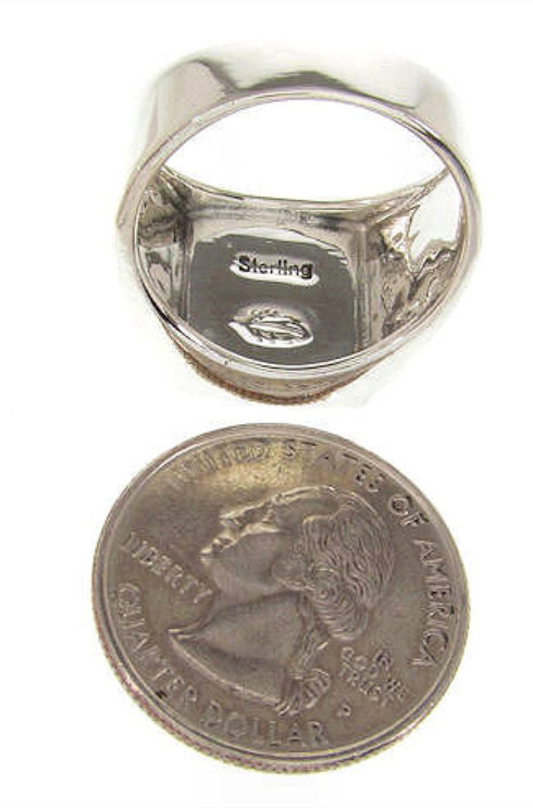 Multicolor Native American Design Jewelry Ring Size 9-1/2 YS64585