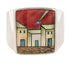 Native American Design Multicolor Jewelry Ring Size 12-1/4 YS64573