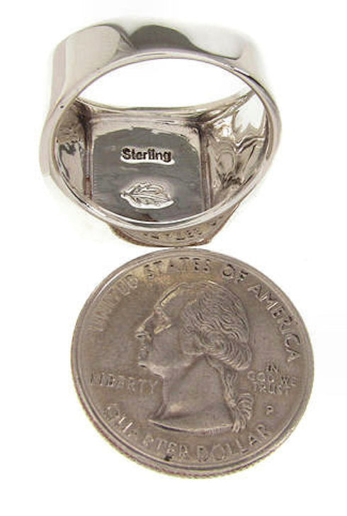 Native American Village Design Multicolor Ring Size 9-3/4 YS64571