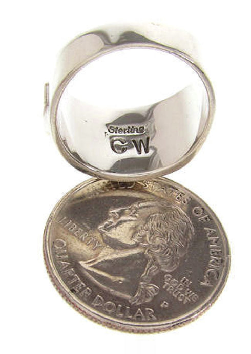 Multicolor And Sterling Silver Ring Size 8-1/4 XS57912