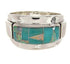Southwest Jewelry Opal And Turquoise Ring Size 7-1/4 XS70684