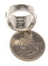 Multicolor Inlay Southwest Silver Ring Size 6-1/4 XS58038
