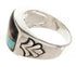 Multicolor Native American Village Design Ring Size 10-3/4 YS67177