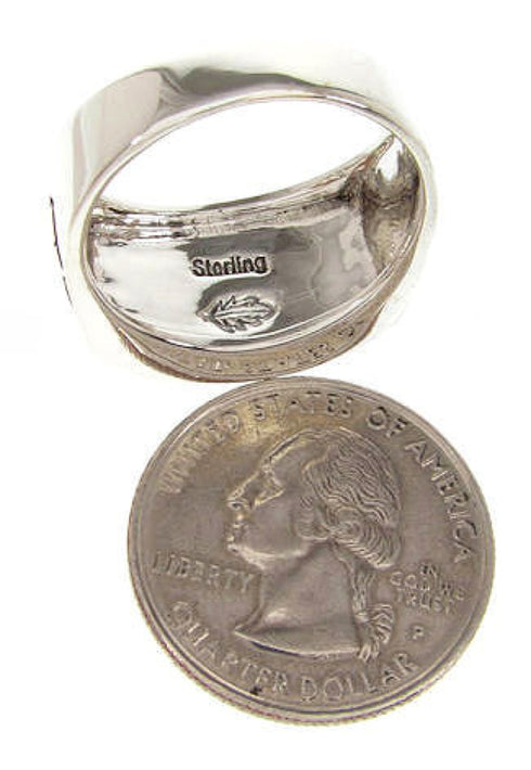 Multicolor Native American Village Design Ring Size 10-3/4 YS67177