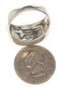Native American Design Silver Multicolor Ring Size 9-3/4 YS67245