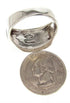 Native American Design Silver Multicolor Ring Size 12-1/4 YS67250