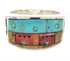 Native American Design Multicolor Jewelry Ring Size 9-3/4 YS67276