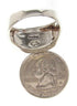Native American Design Jewelry Multicolor Ring Size 9-3/4 YS67287