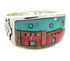 Native American Design Jewelry Multicolor Ring Size 9-3/4 YS67292