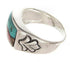 Native American Design Jewelry Multicolor Ring Size 9-3/4 YS67292