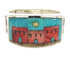 Multicolor Native American Village Design Ring Size 12-1/2 YS67306