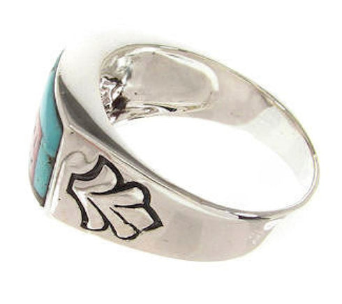 Multicolor Native American Design Jewelry Ring Size 12-1/2 YS67307