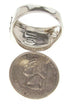 Silver Multicolor Native American Design Ring Size 10-3/4 YS67312