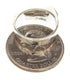Sterling Silver Multicolor Inlay Ring Size 6 YS58756