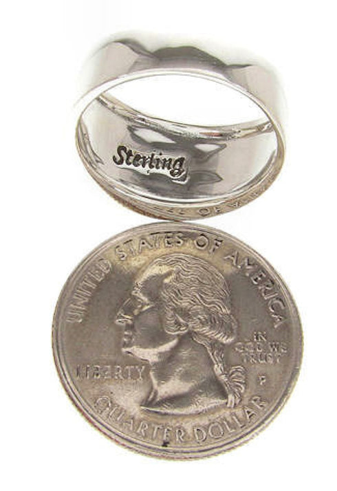 Multicolor Native American Pueblo Design Ring Size 6-3/4 HS73263