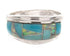 Turquoise and Opal Inlay Southwest Jewelry Ring Size 5-3/4 IS57788