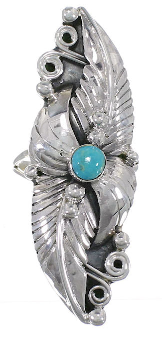 Turquoise Sterling Silver Ring Size 7-1/2 VS60913