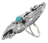 Turquoise Sterling Silver Ring Size 7-1/2 VS60913
