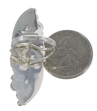 Turquoise Sterling Silver Ring Size 7-1/2 VS60913