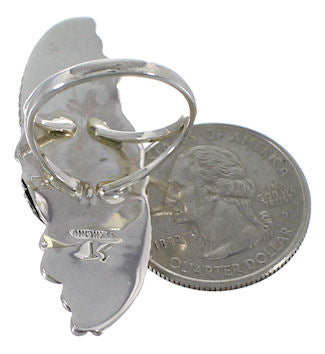 Turquoise And Sterling Silver Southwest Ring Size 9 VS60924