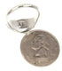 Silver Multicolor Inlay Ring Southwest Jewelry Size 5-3/4 IS60518