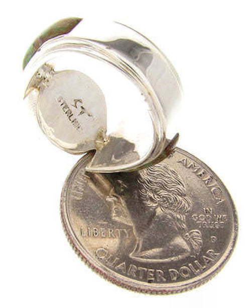 Turquoise and Sterling Silver Southwestern Ring Size 5-1/4 PS62588