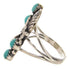 Southwest Sterling Silver And Turquoise Jewelry Ring Size 6 YS60623