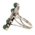 Southwestern Silver And Turquoise Ring Size 5-1/4 YS60654