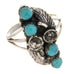 Turquoise Jewelry Sterling Silver Ring Size 5-3/4 YS60674