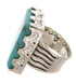 Southwest Sterling Silver Turquoise Ring Size 6-1/4 YS60438