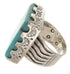 Turquoise Sterling Silver Jewelry Ring Size 6-1/4 YS60465