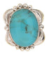 Sterling Silver Turquoise Southwestern Jewelry Ring Size 5-1/4 OS58948