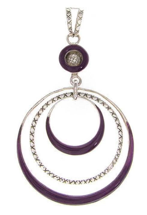 Sugiltie Inlay Sterling Silver Dangle Pendant PS60253