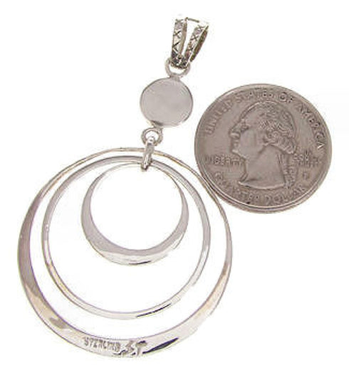 Sugiltie Inlay Sterling Silver Dangle Pendant PS60253