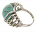 Southwest Sterling Silver Turquoise Jewelry Ring Size 5-3/4 YS60855