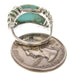 Southwest Sterling Silver Turquoise Jewelry Ring Size 5-3/4 YS60855