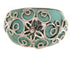 Southwestern Sterling Silver Turquoise Jewelry Ring Size 6-1/4 YS60989