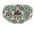 Southwestern Sterling Silver Turquoise Jewelry Ring Size 5-1/2 YS61034