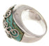 Southwestern Sterling Silver Turquoise Jewelry Ring Size 5-1/2 YS61034