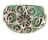 Southwestern Silver and Turquoise Jewelry Ring Size 6-1/4 YS61038