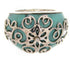Silver Turquoise Jewelry Southwestern Ring Size 4-3/4 YS61070
